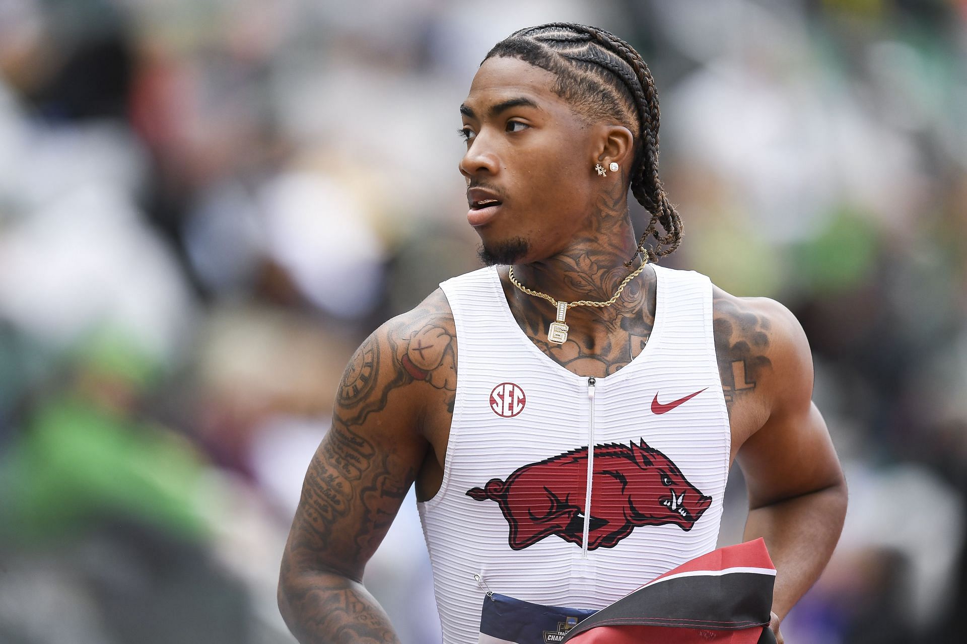 Jordan Anthony at the NCAA Division I Track and Field Championships - Source: Getty